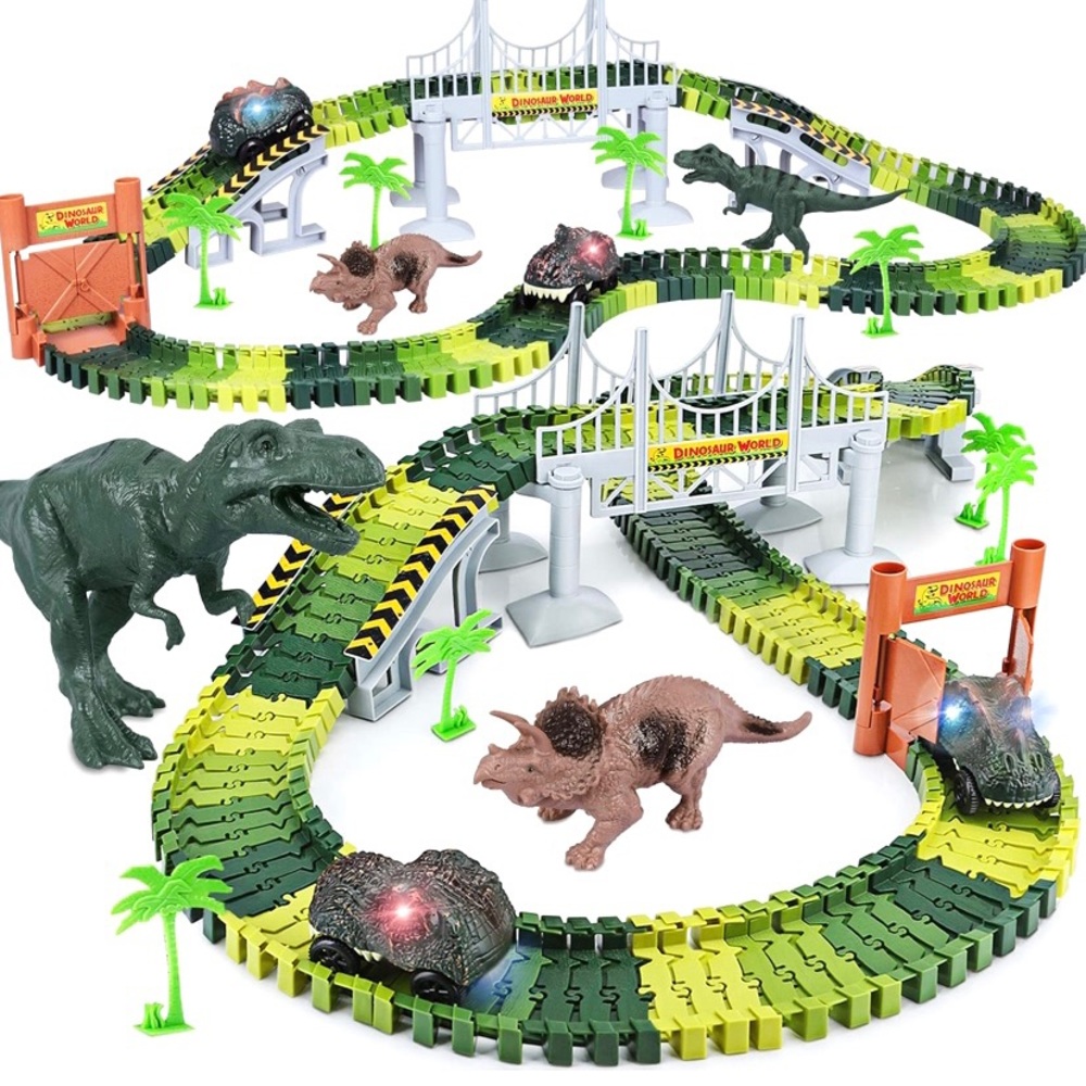 Brand New Dinosaur World Track Set